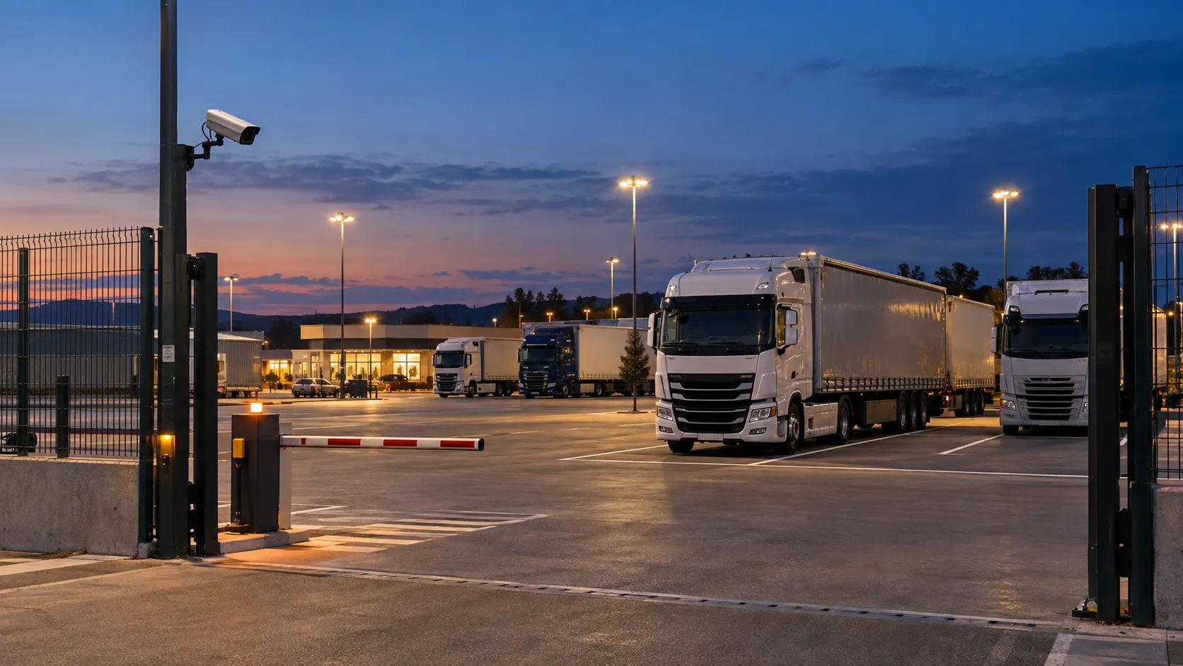 Cómo elegir un parking seguro para camiones: guía práctica